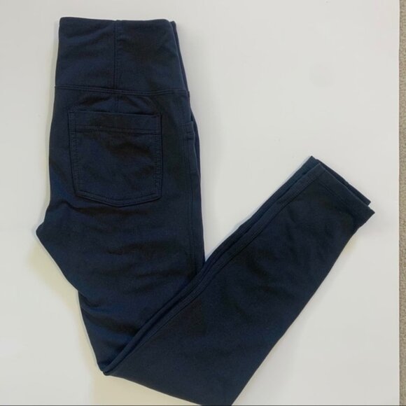 Athleta Black Metro High Waisted Leggings I Sz SP - Picture 4 of 5